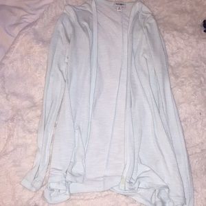 Light blue cardigan